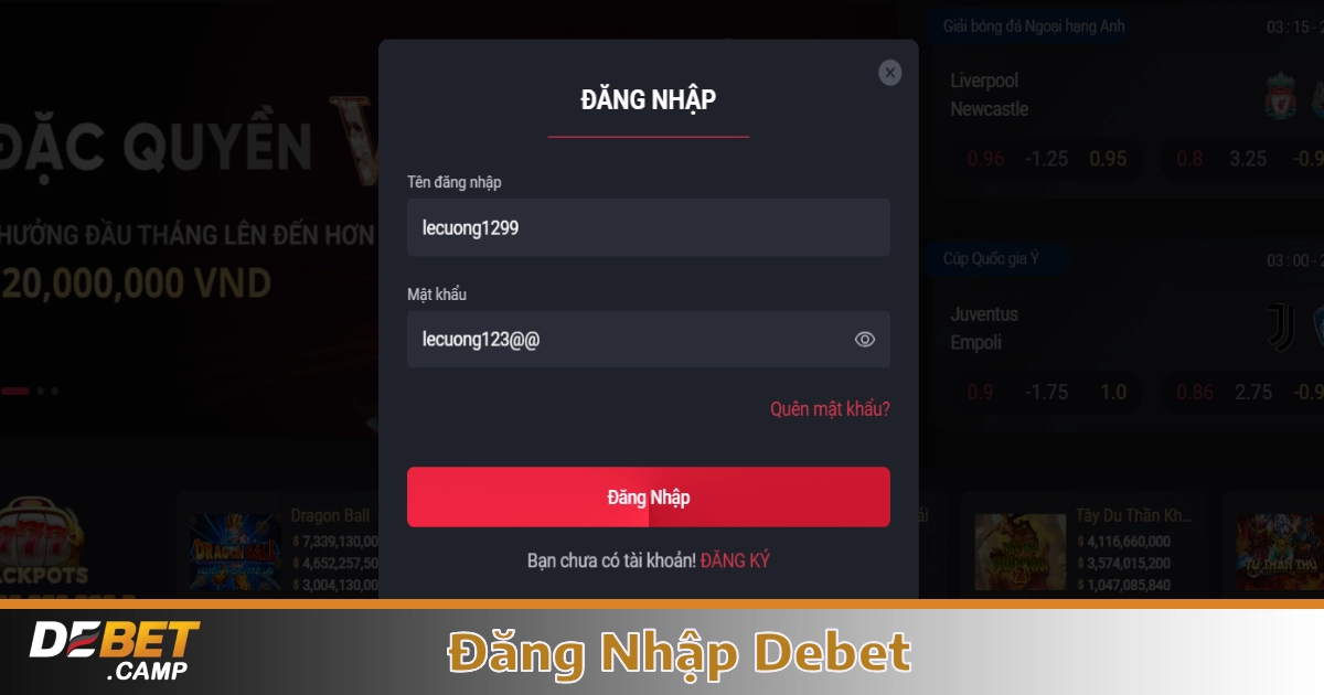 Đăng Nhập Debet – Cách Truy Cập Tài Khoản Game Dễ Dàng 3 Lỗi Khi Đăng Nhập Debet & Cách Khắc Phục