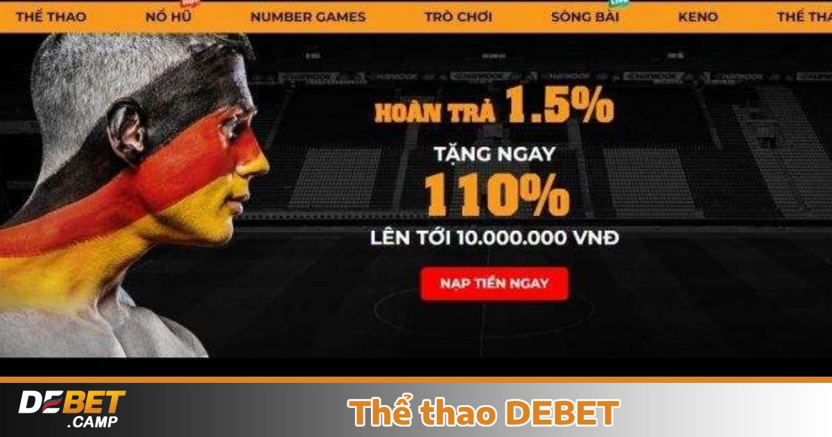 THỂ THAO 4 Khuyến mãi hấp dẫn khi chơi Thể thao Debet
